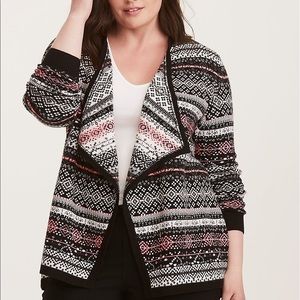 Torrid waterfall cardigan